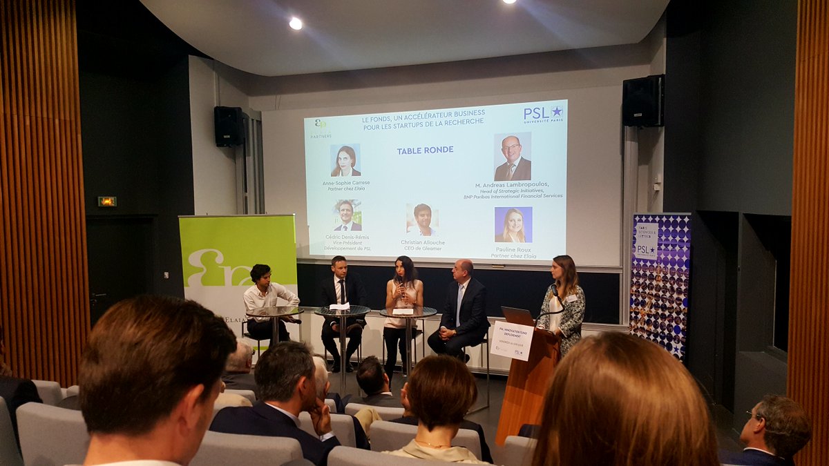 Lancement du PSL innovation Fund